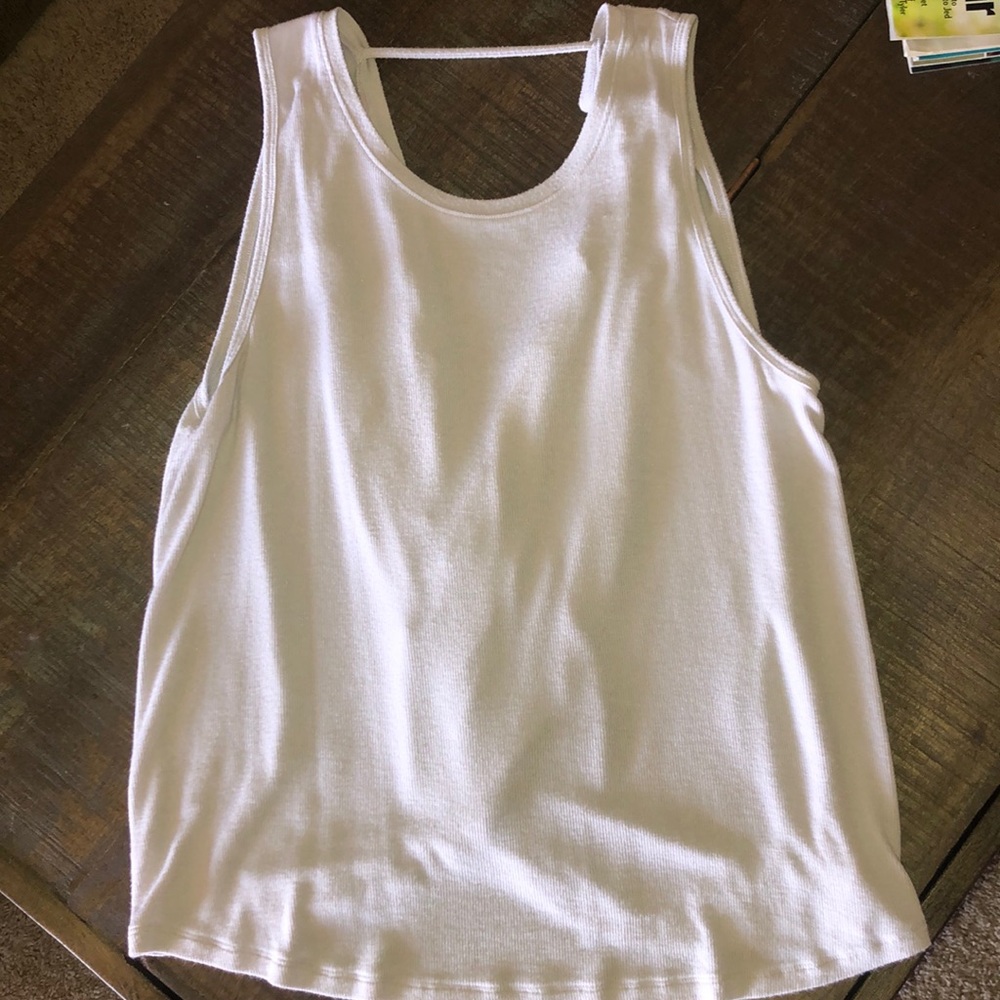 Athleta Open Back Top